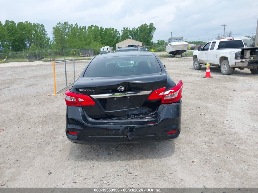 2018 Nissan Sentra S VIN: 3N1AB7AP8JY297015 Lot: 39559159