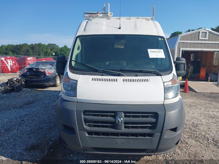 2018 Ram Promaster 2500 High Roof 136 Wb VIN: 3C6TRVCG6JE139333 Lot: 39559163