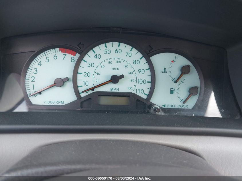 2003 Toyota Corolla Le VIN: JTDBR32E832003620 Lot: 39559170