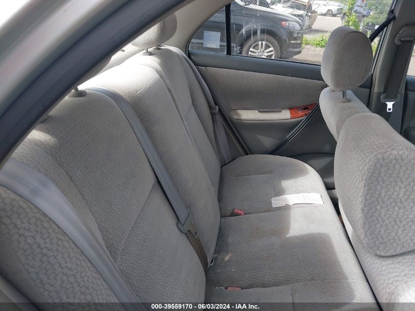 2003 Toyota Corolla Le VIN: JTDBR32E832003620 Lot: 39559170