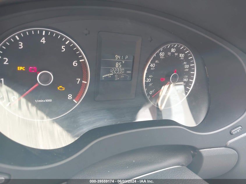 2012 Volkswagen Jetta 2.5L Se VIN: 3VWDX7AJ4CM387227 Lot: 39559174