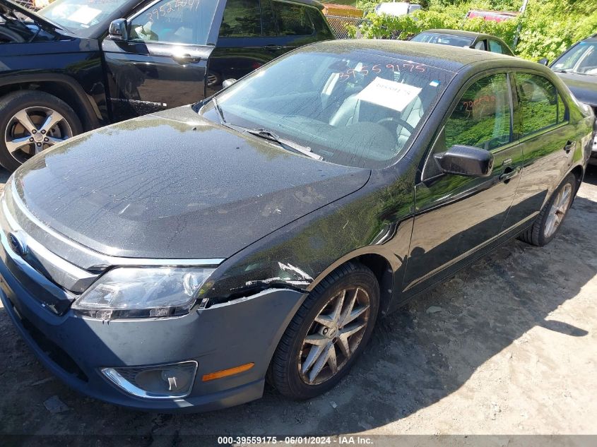 2012 Ford Fusion Sel VIN: 3FAHP0JA5CR358260 Lot: 39559175