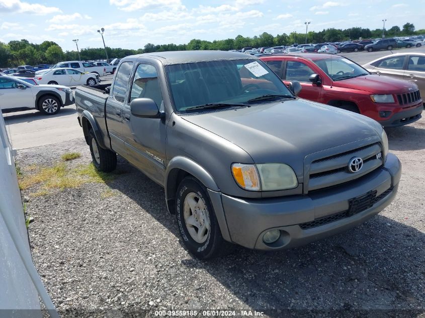 2003 Toyota Tundra Ltd V8 VIN: 5TBBT48163S436124 Lot: 39559185