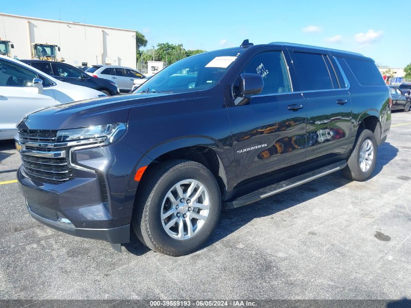 2023 Chevrolet Suburban C1500 Lt VIN: 1GNSCCKD3PR212079 Lot: 39559193