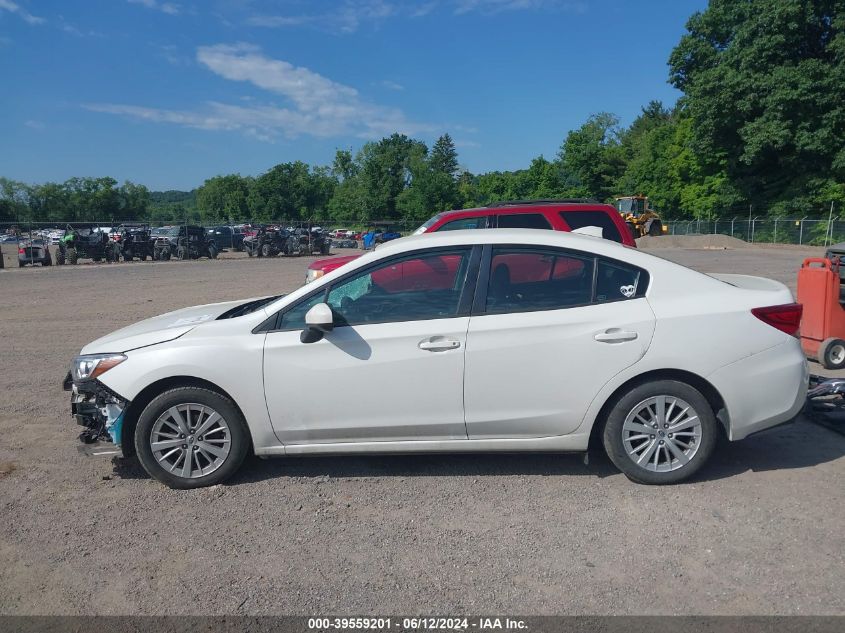 2018 Subaru Impreza 2.0I Premium VIN: 4S3GKAB69J3601620 Lot: 39559201