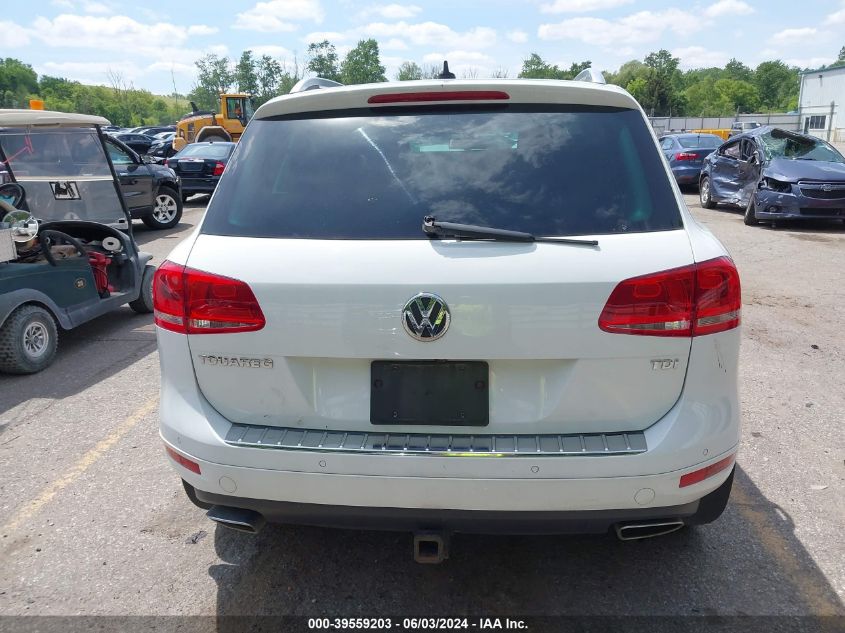 2012 Volkswagen Touareg Tdi Executive VIN: WVGEK9BP8CD009553 Lot: 39559203