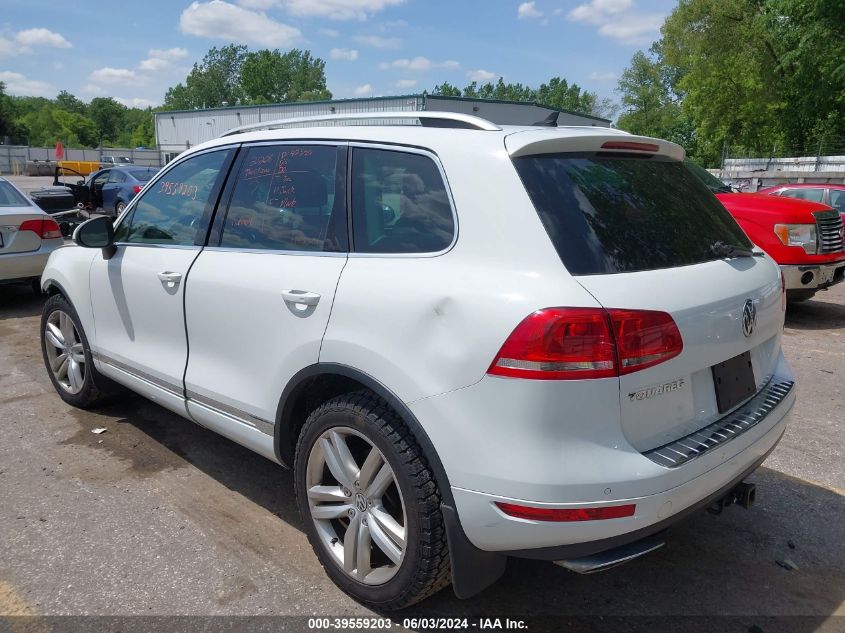 2012 Volkswagen Touareg Tdi Executive VIN: WVGEK9BP8CD009553 Lot: 39559203