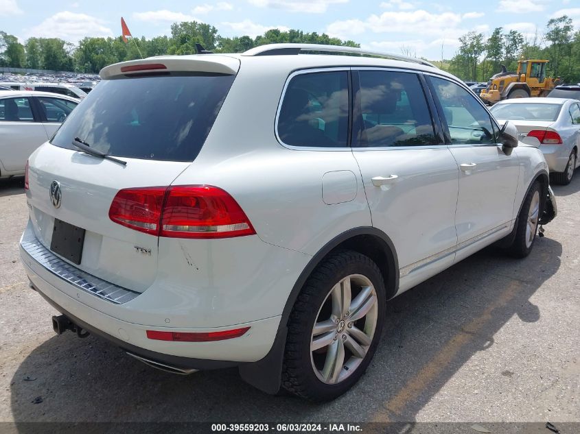 2012 Volkswagen Touareg Tdi Executive VIN: WVGEK9BP8CD009553 Lot: 39559203