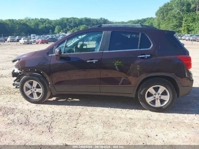 2020 Chevrolet Trax Fwd Lt VIN: KL7CJLSB6LB345825 Lot: 39559205