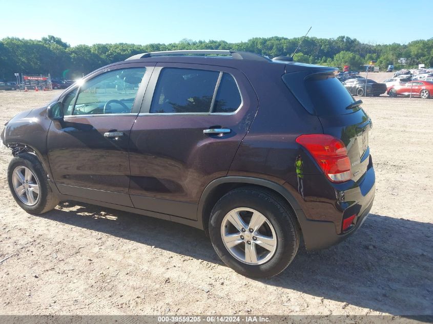 2020 Chevrolet Trax Fwd Lt VIN: KL7CJLSB6LB345825 Lot: 39559205