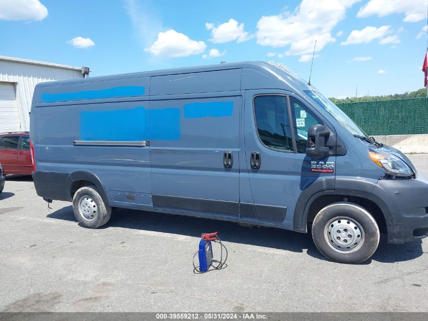 2020 Ram Promaster 3500 Cargo Van High Roof 159 Wb Ext VIN: 3C6URVJG4LE106969 Lot: 39559212
