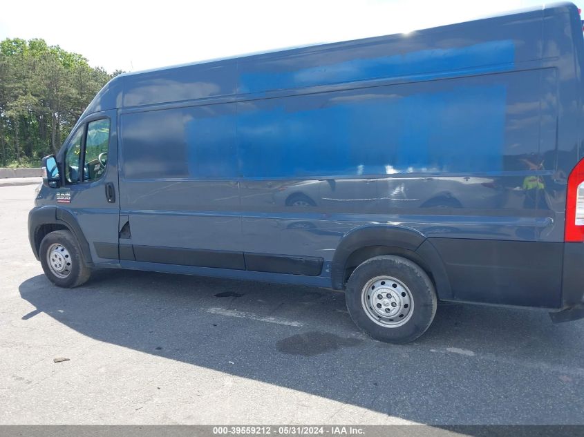 2020 Ram Promaster 3500 Cargo Van High Roof 159 Wb Ext VIN: 3C6URVJG4LE106969 Lot: 39559212