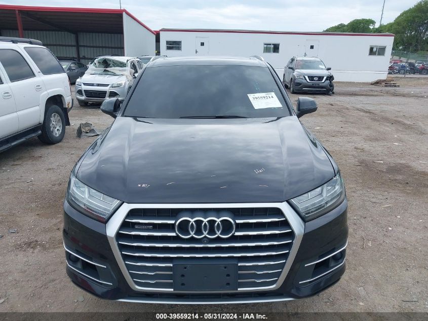 2017 Audi Q7 3.0T Premium VIN: WA1LAAF71HD034225 Lot: 39559214