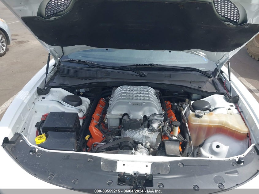 2016 Dodge Charger Srt Hellcat VIN: 2C3CDXL98GH317393 Lot: 39559215