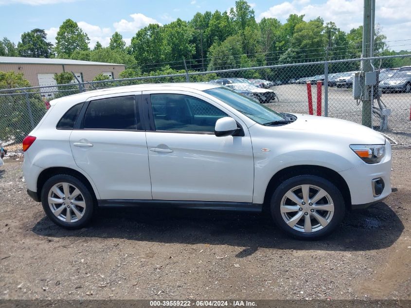 2015 Mitsubishi Outlander Sport Es VIN: 4A4AP3AU2FE018605 Lot: 39559222