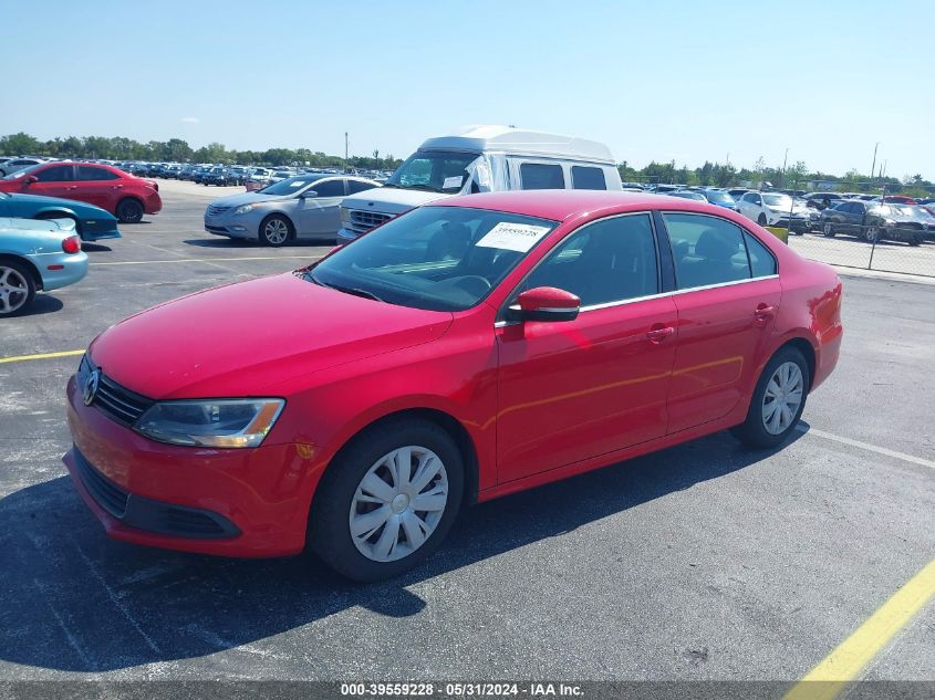 2013 Volkswagen Jetta 2.5L Se VIN: 3VWDP7AJ8DM395560 Lot: 39559228