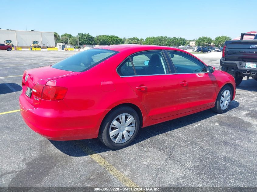 2013 Volkswagen Jetta 2.5L Se VIN: 3VWDP7AJ8DM395560 Lot: 39559228