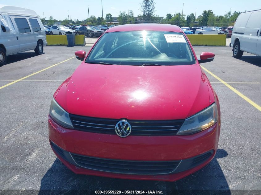 2013 Volkswagen Jetta 2.5L Se VIN: 3VWDP7AJ8DM395560 Lot: 39559228