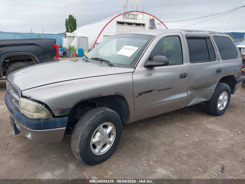 2000 Dodge Durango VIN: 1B4HS28N1YF141836 Lot: 39559239