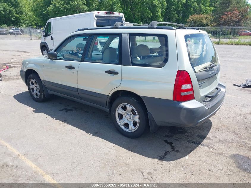 2005 Subaru Forester 2.5X VIN: JF1SG63675H732020 Lot: 39559269