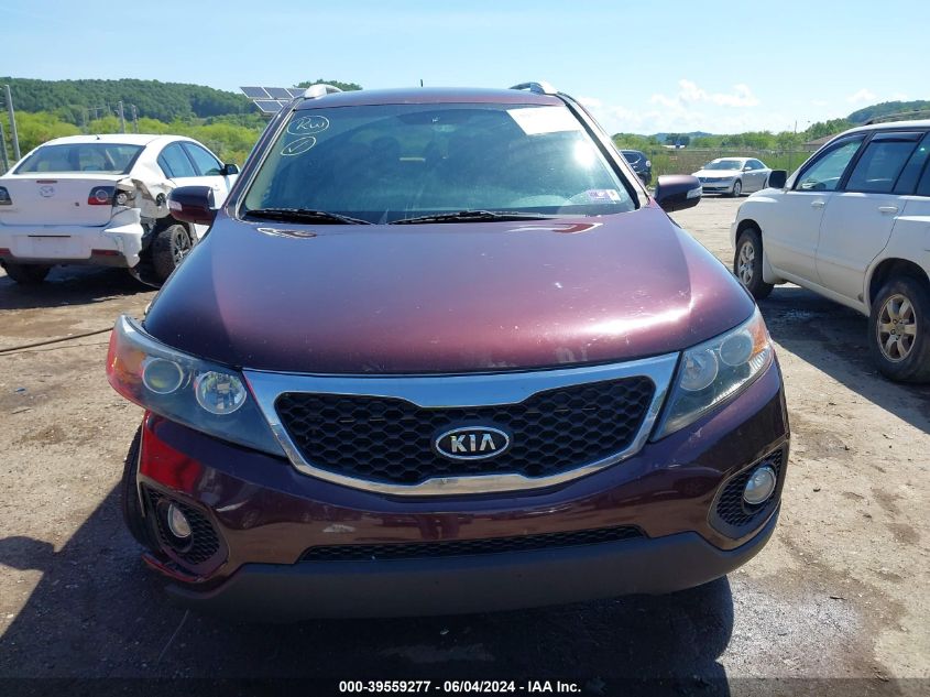 2013 Kia Sorento Lx VIN: 5XYKTDA6XDG354957 Lot: 39559277