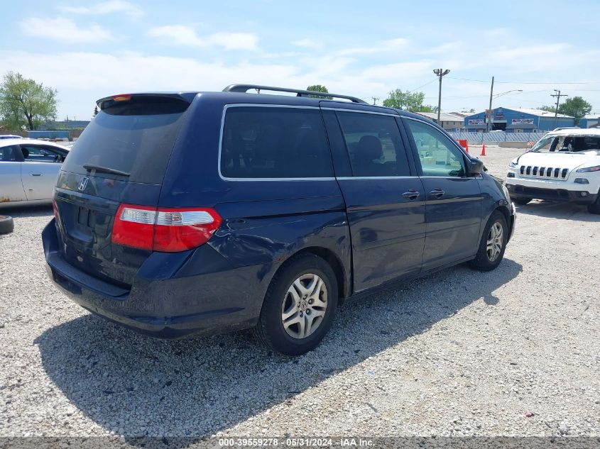 2007 Honda Odyssey Ex-L VIN: 5FNRL38637B064957 Lot: 39559278