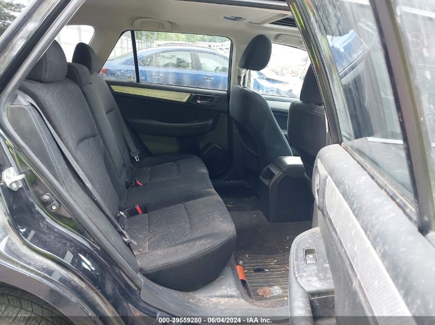 2017 Subaru Outback 2.5I Premium VIN: 4S4BSADC8H3308956 Lot: 39559280