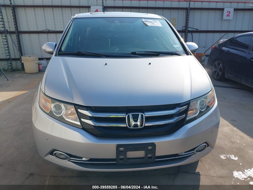 2014 Honda Odyssey Touring/Touring Elite VIN: 5FNRL5H98EB010279 Lot: 39559285