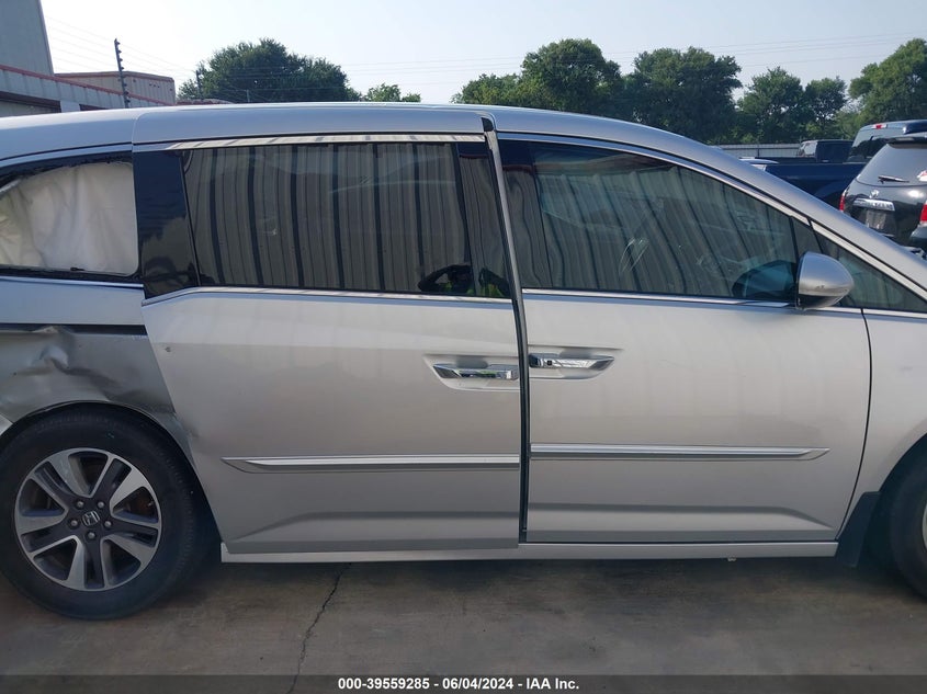 2014 Honda Odyssey Touring/Touring Elite VIN: 5FNRL5H98EB010279 Lot: 39559285