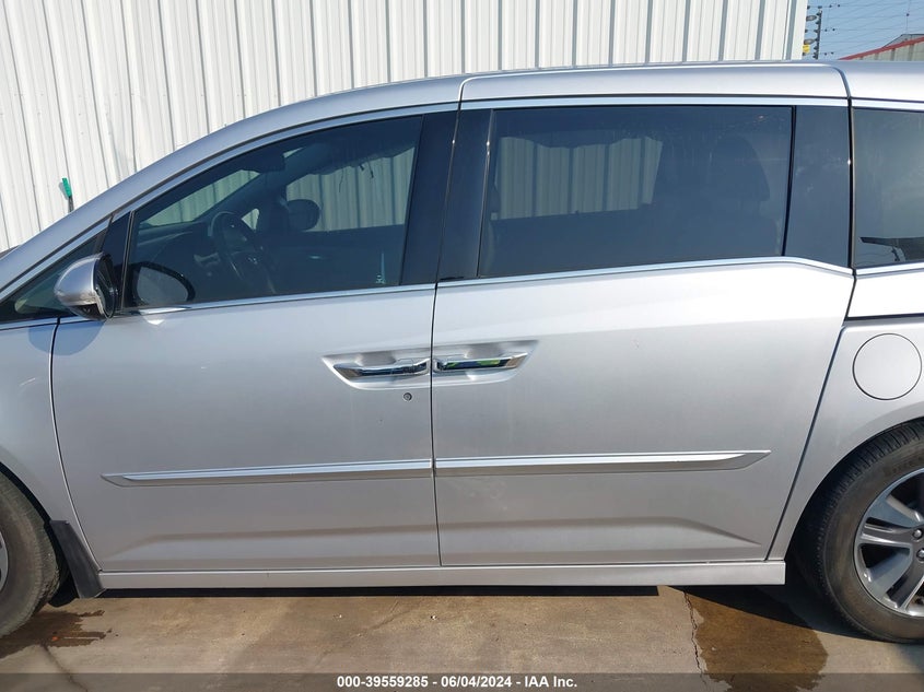 2014 Honda Odyssey Touring/Touring Elite VIN: 5FNRL5H98EB010279 Lot: 39559285