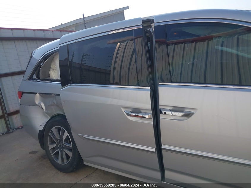 2014 Honda Odyssey Touring/Touring Elite VIN: 5FNRL5H98EB010279 Lot: 39559285