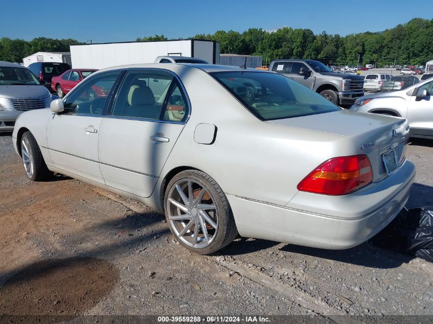 2001 Lexus Ls 430 VIN: JTHBN30F910030646 Lot: 39559288