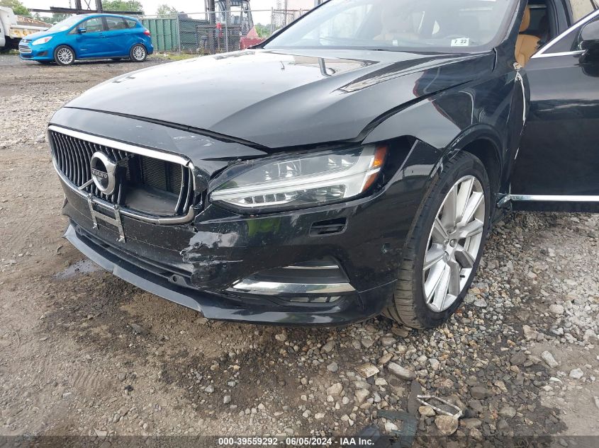 2018 Volvo S90 T6 Inscription VIN: LVY992ML1JP005206 Lot: 39559292