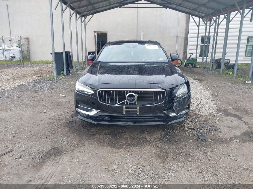 2018 Volvo S90 T6 Inscription VIN: LVY992ML1JP005206 Lot: 39559292