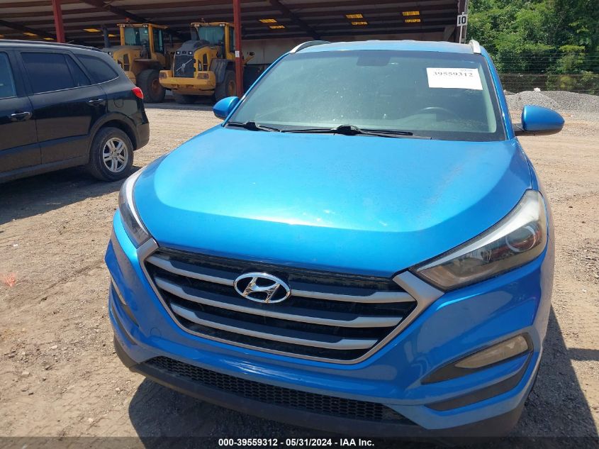 2018 Hyundai Tucson Sel VIN: KM8J3CA43JU646668 Lot: 39559312