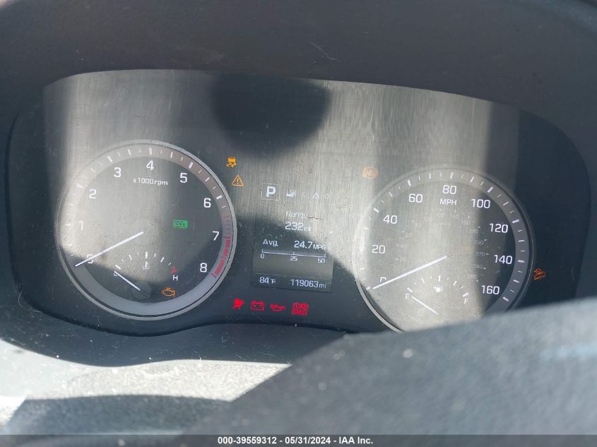 2018 Hyundai Tucson Sel VIN: KM8J3CA43JU646668 Lot: 39559312