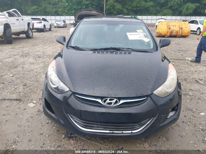 2013 Hyundai Elantra Gls VIN: 5NPDH4AE3DH420811 Lot: 39559315