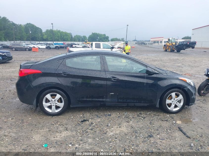 2013 Hyundai Elantra Gls VIN: 5NPDH4AE3DH420811 Lot: 39559315