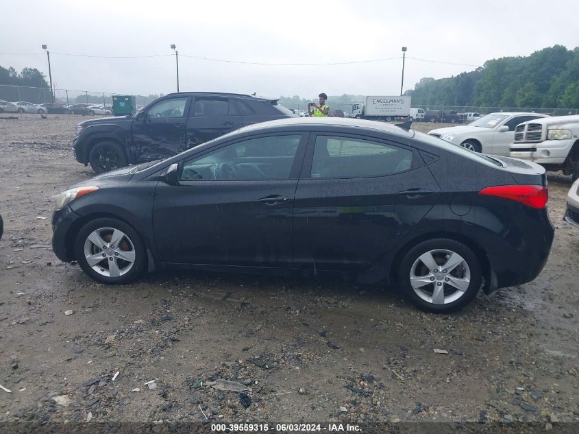 2013 Hyundai Elantra Gls VIN: 5NPDH4AE3DH420811 Lot: 39559315