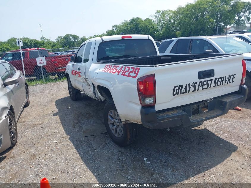 2018 Toyota Tacoma Sr VIN: 5TFRX5GN3JX107666 Lot: 39559326