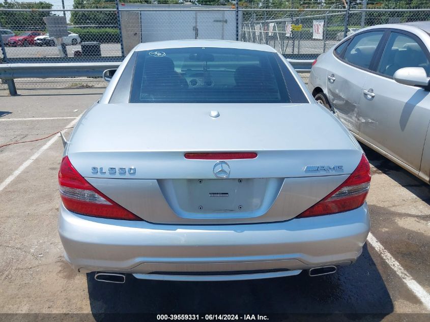 WDBSK71F19F155695 2009 Mercedes-Benz Sl 550