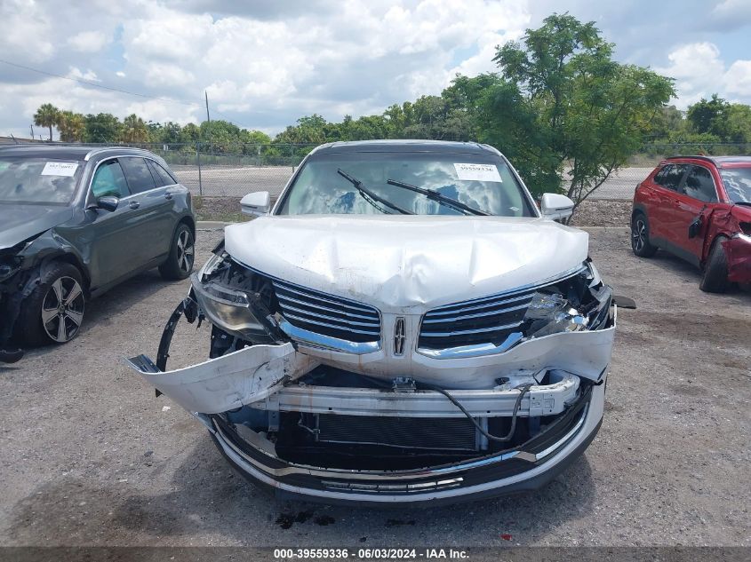 2016 Lincoln Mkx Reserve VIN: 2LMTJ6LR9GBL33636 Lot: 39559336