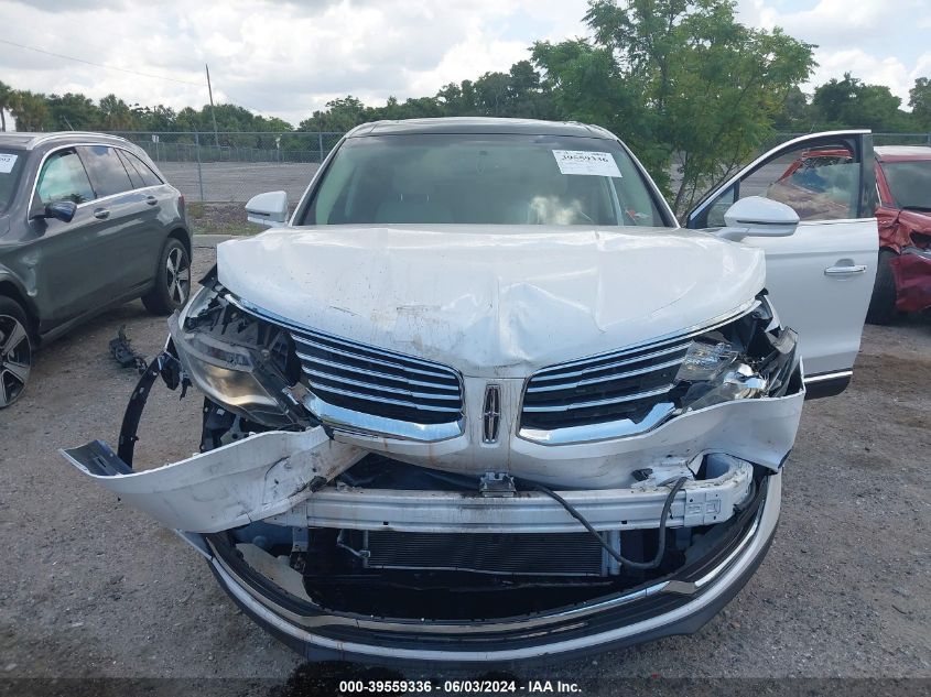 2016 Lincoln Mkx Reserve VIN: 2LMTJ6LR9GBL33636 Lot: 39559336
