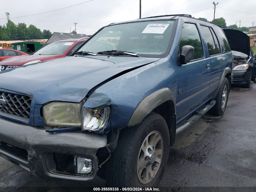 1999 Nissan Pathfinder Le/Se/Xe VIN: JN8AR07SXXW374743 Lot: 39559338