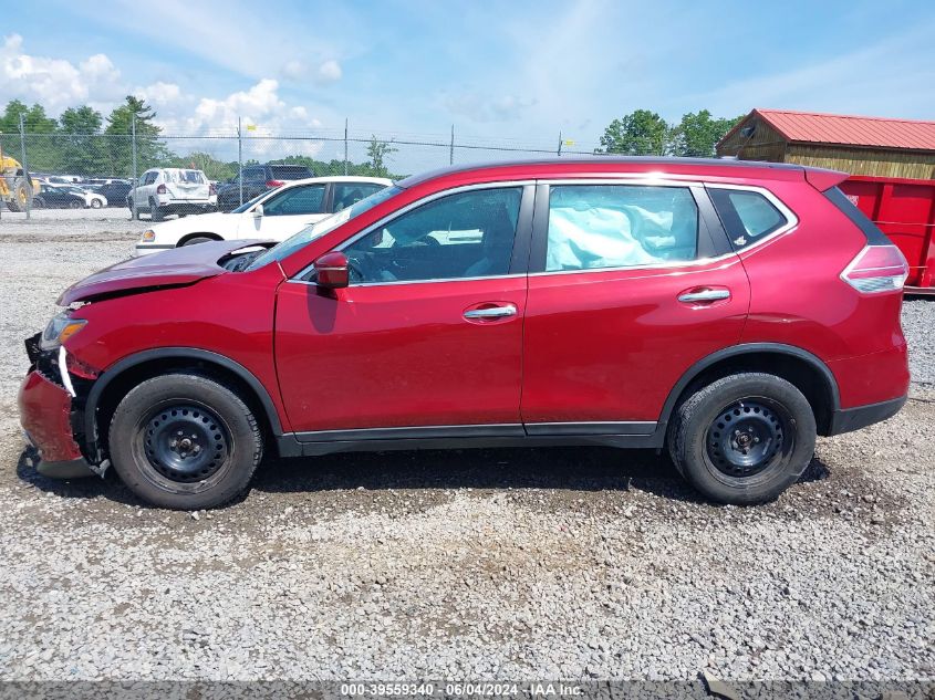 2015 Nissan Rogue S/Sl/Sv VIN: 5N1AT2MV8FC877805 Lot: 39559340