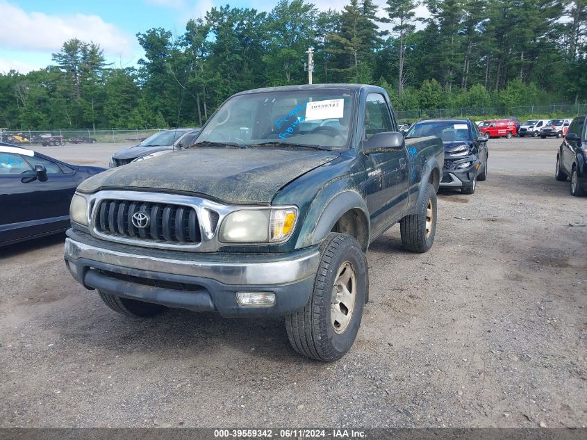 2002 Toyota Tacoma VIN: 5TEPM62N02Z144780 Lot: 39559342