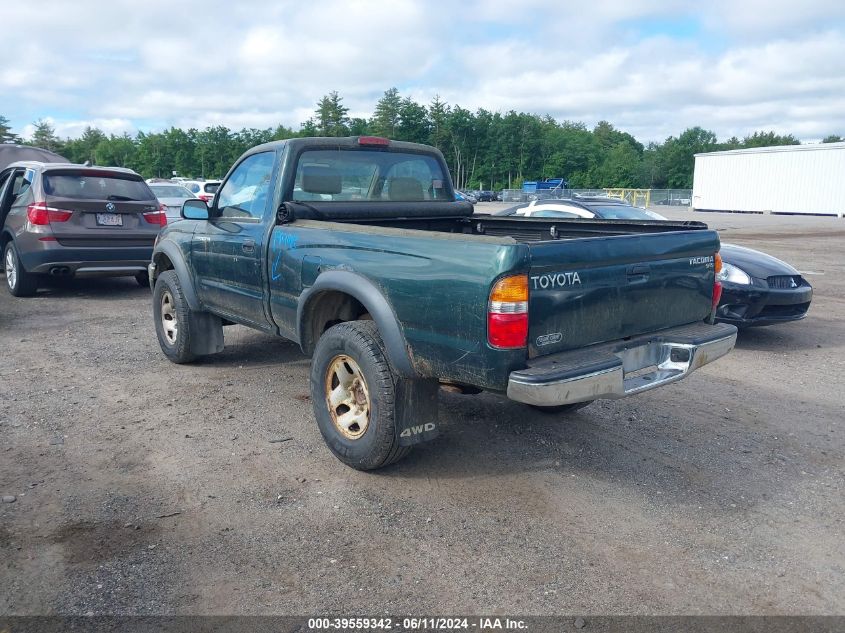 2002 Toyota Tacoma VIN: 5TEPM62N02Z144780 Lot: 39559342