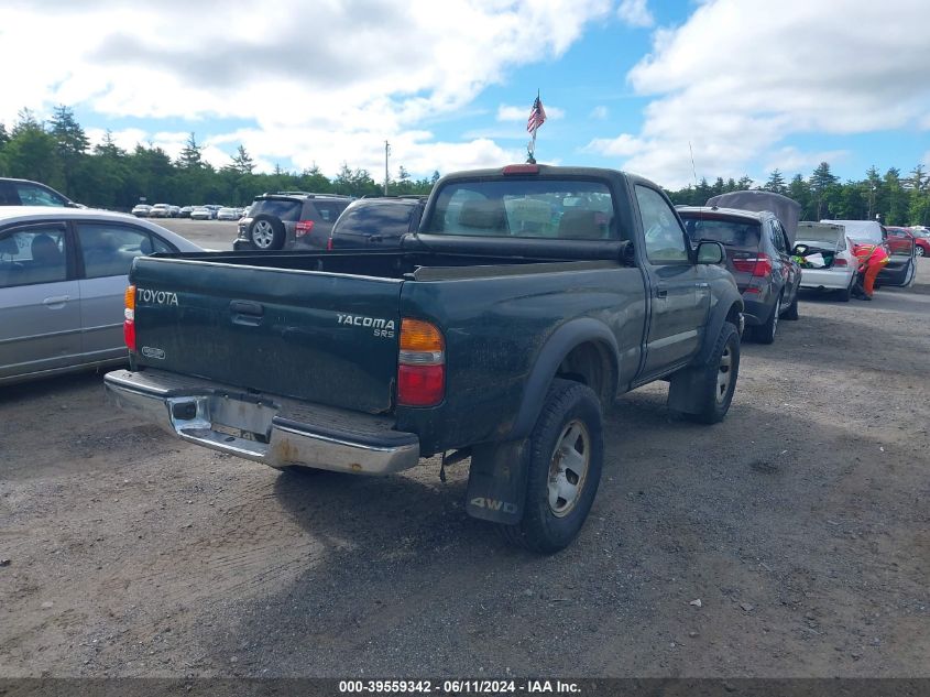 2002 Toyota Tacoma VIN: 5TEPM62N02Z144780 Lot: 39559342