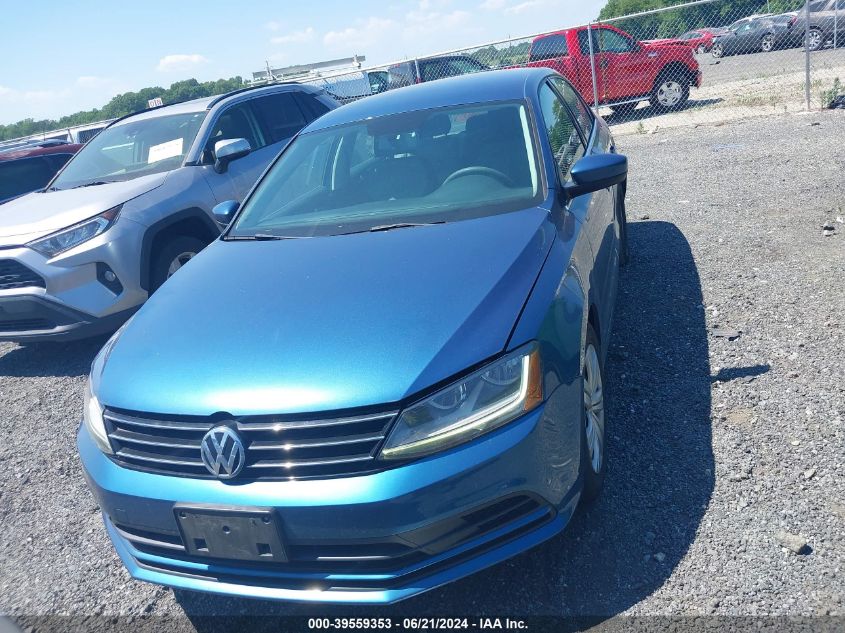 2017 Volkswagen Jetta 1.4T S VIN: 3VW2B7AJ6HM239402 Lot: 39559353