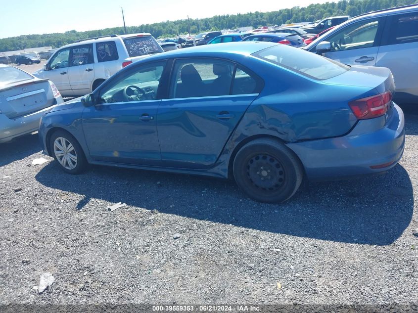 2017 Volkswagen Jetta 1.4T S VIN: 3VW2B7AJ6HM239402 Lot: 39559353